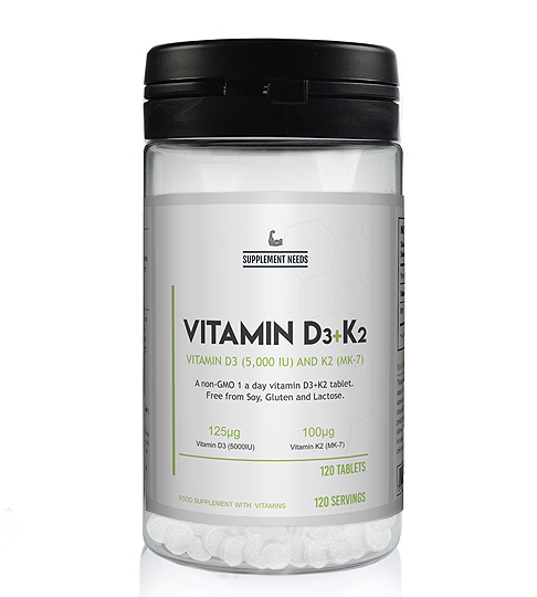 Supplement Needs Vitamin D3+K2
