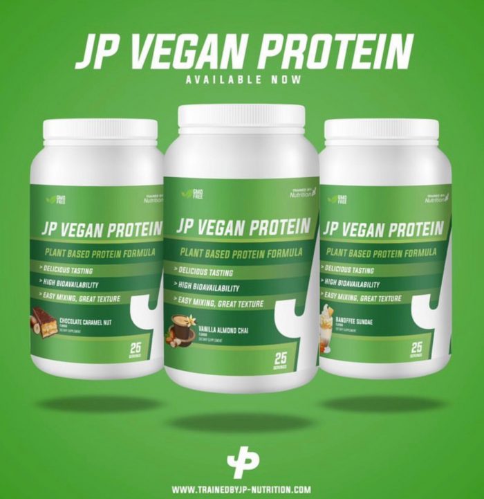 Trained by Jp Vegan Protein 2kg