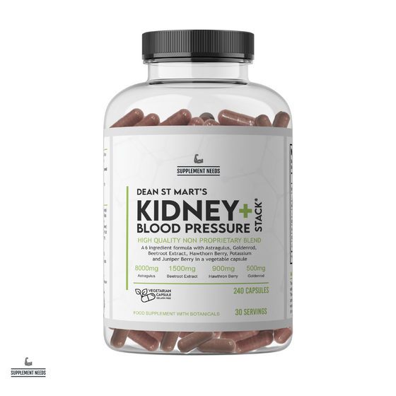 Supplement Needs Kidney and Blood Pressure Stack